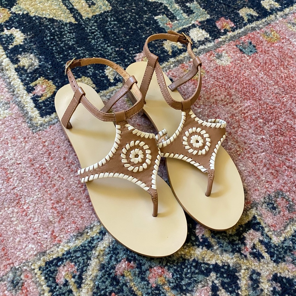 Jack Rogers Maci Leather Sandals